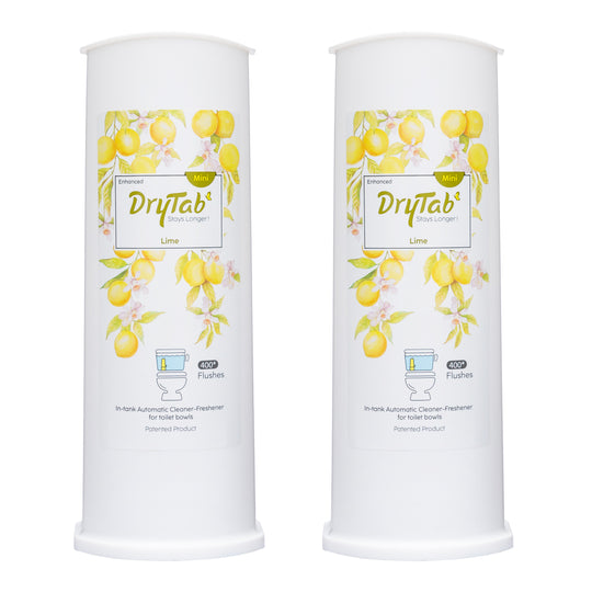 Mini DryTab Combo Lime 🍋🍋 Automatic Toilet Bowl Cleaner-Freshener