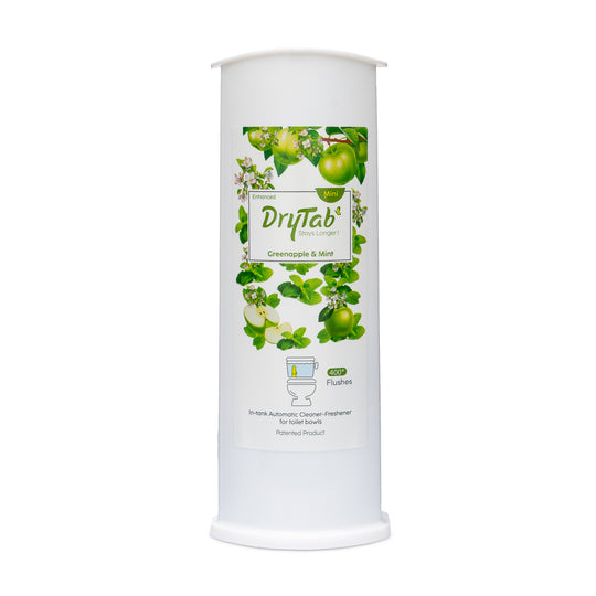 Mini DryTab Combo Industrial Grade ⚙️ & Greenapple with Mint 🍏 In-Tank Automatic Toilet Bowl Cleaner-Freshener-Lasts upto 400 Flushes Each